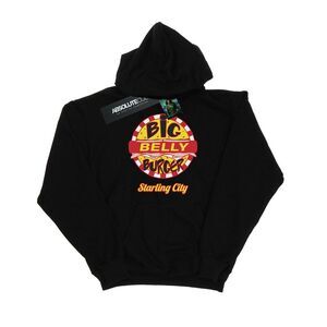 DC Comics Mens Arrow Big Belly Burger Logo Hoodie / Black